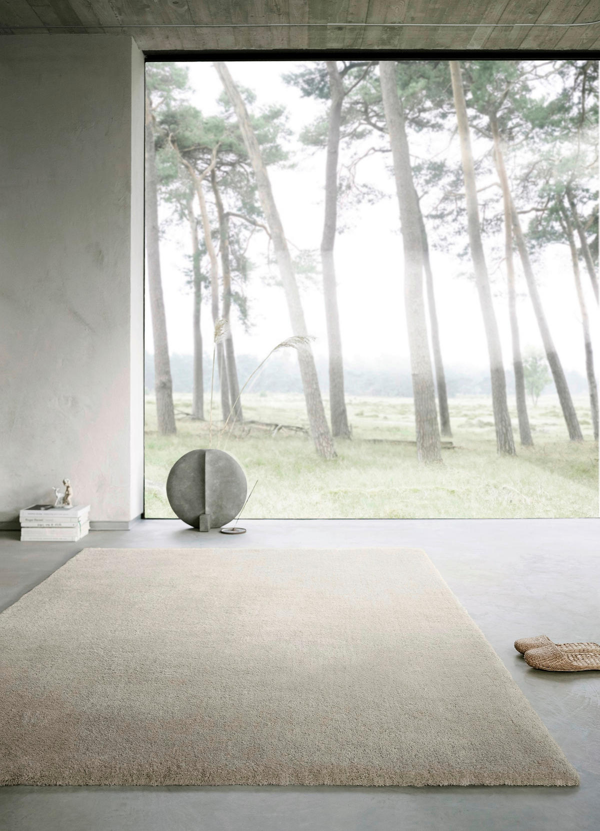 HOCHFLORTEPPICH 70/140 cm Emilia Beige  - Beige, Design, Textil (70/140cm) - Novel