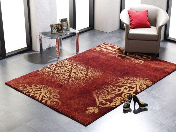 VINTAGE-TEPPICH 65/130 cm Monte Trend Kupferfarben  - Kupferfarben, Basics, Textil (65/130cm) - Novel