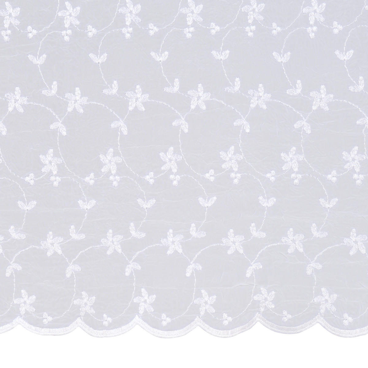 KONČANA ZAVESA  pol prosojno   140/180 cm  - bela, tekstil (140/180cm) - Esposa