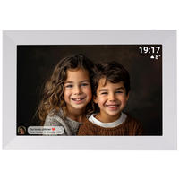 DIGITALER BILDERRAHMEN - Weiß, Design, Kunststoff (26/18/2,5cm) - DENVER