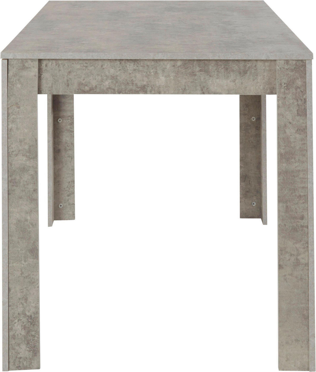 ESSTISCH in Holzwerkstoff 120/75/80 cm  - Grau, Design, Holzwerkstoff (120/75/80cm) - MID.YOU