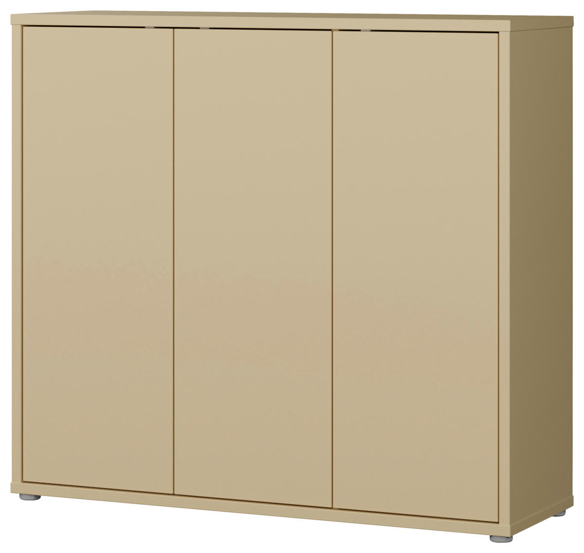 SCHUHSCHRANK  in 109,2/99,1/34,9 cm  - Hellgelb/Grau, MODERN, Holzwerkstoff/Kunststoff (109,2/99,1/34,9cm) - Carryhome