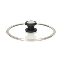 POKLOPAC  28 cm   - providno, Osnovno, staklo/metal (28cm) - Tognana