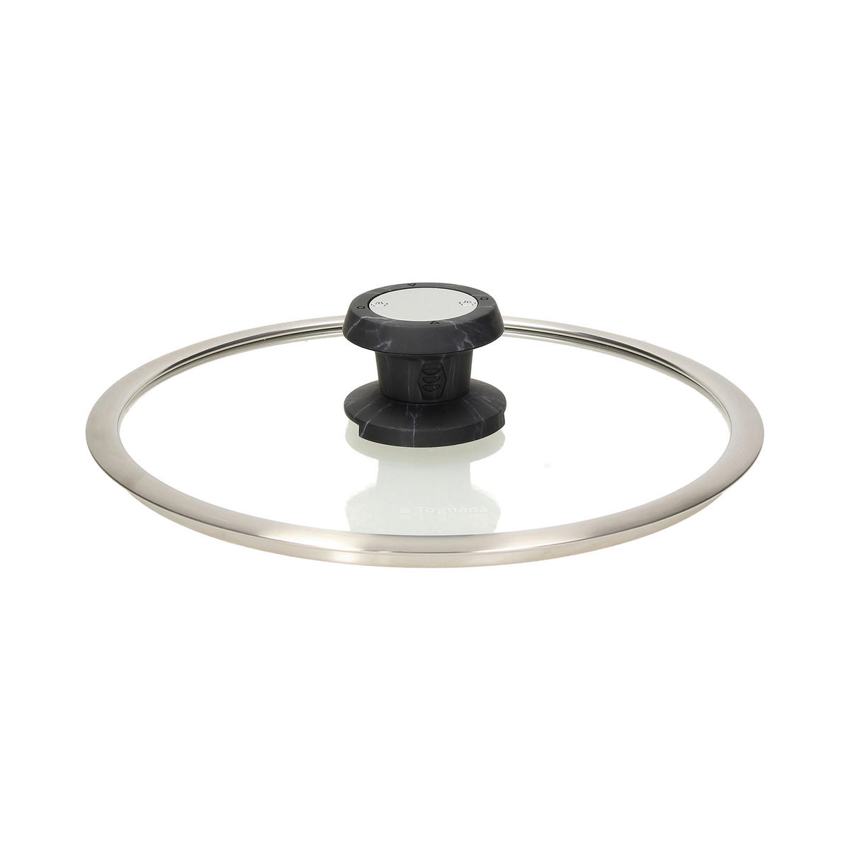 POKLOPAC  28 cm   - providno, Osnovno, staklo/metal (28cm) - Tognana