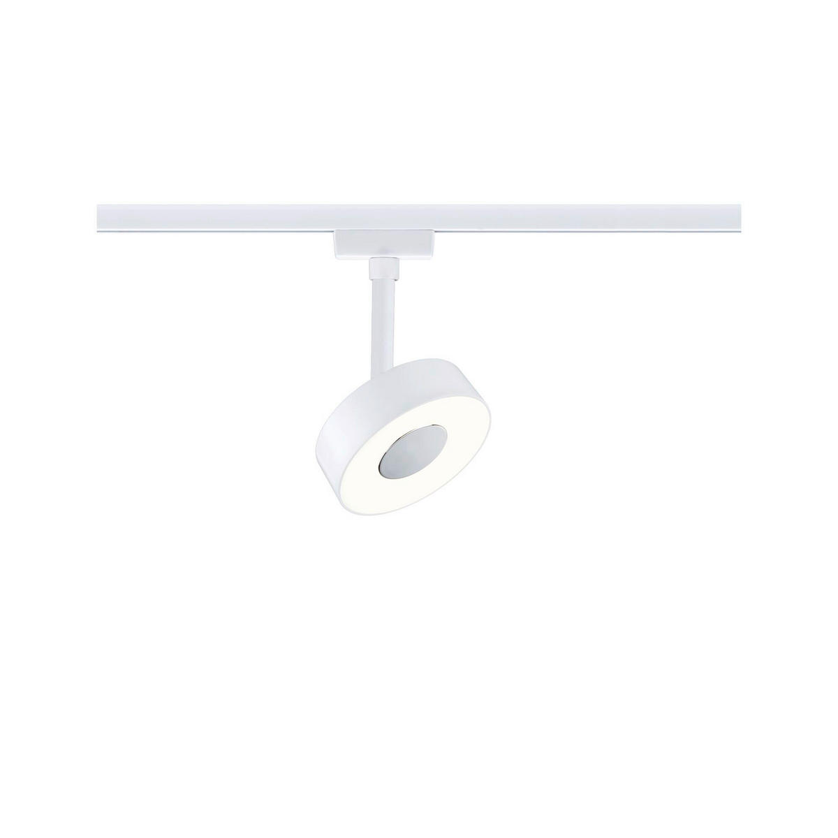 SCHIENENSYSTEM-STRAHLER Spot Circle 10.0/14.7 cm   - Weiß, Basics, Metall (10.0/14.7cm) - Paulmann