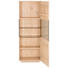 VITRINE in massiv Asteiche Eichefarben - Eichefarben, Natur, Glas/Holz (60/166,6/36cm) - Anrei VITRINE in massiv Asteiche Eichefarben - Eichefarben, Natur, Glas/Holz (60/166,6/36cm) - Anrei