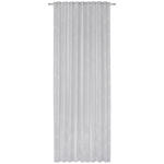 FERTIGVORHANG transparent  - Hellgrau, Design, Textil (140/245cm) - Esposa