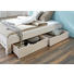 BETTKASTENSET - Buchefarben/Weiß, Design, Holz (81/90/21cm) BETTKASTENSET - Buchefarben/Weiß, Design, Holz (81/90/21cm)