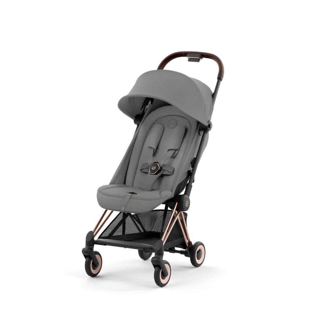 BUGGY Coya  - Roségold/Grau, Basics, Kunststoff/Textil (79/44/105cm) - cybex PLATINUM