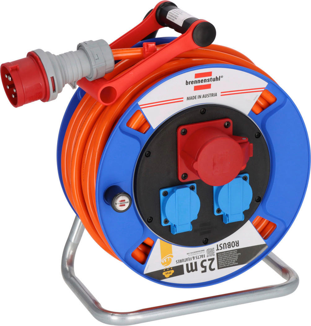 KABELTROMMEL - Blau, Basics, Kunststoff (22/30/39cm) - Brennenstuhl