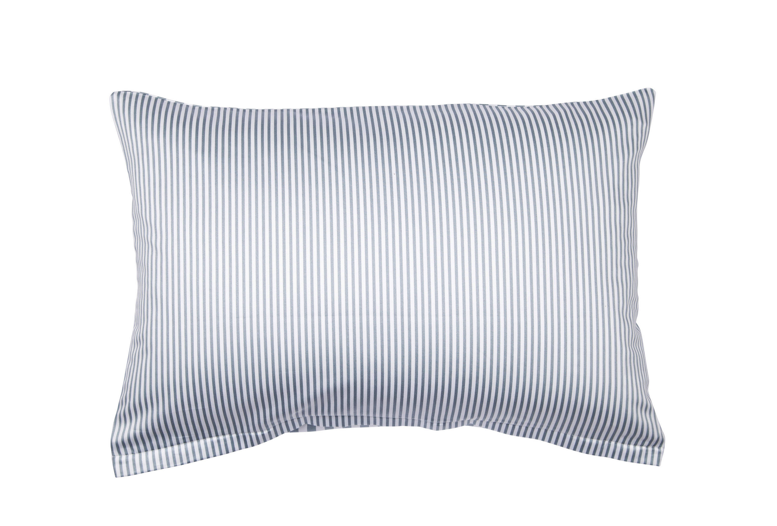 KISSENBEZUG Giorgio 40/60 cm  - Silberfarben/Weiß, KONVENTIONELL, Textil (40/60cm) - Janine