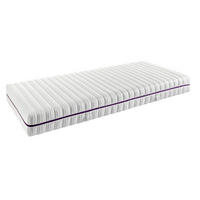 KALTSCHAUMMATRATZE 140/200 cm H2 = mittel  - Weiss, Basics, Textil (140/200cm) - Robusta