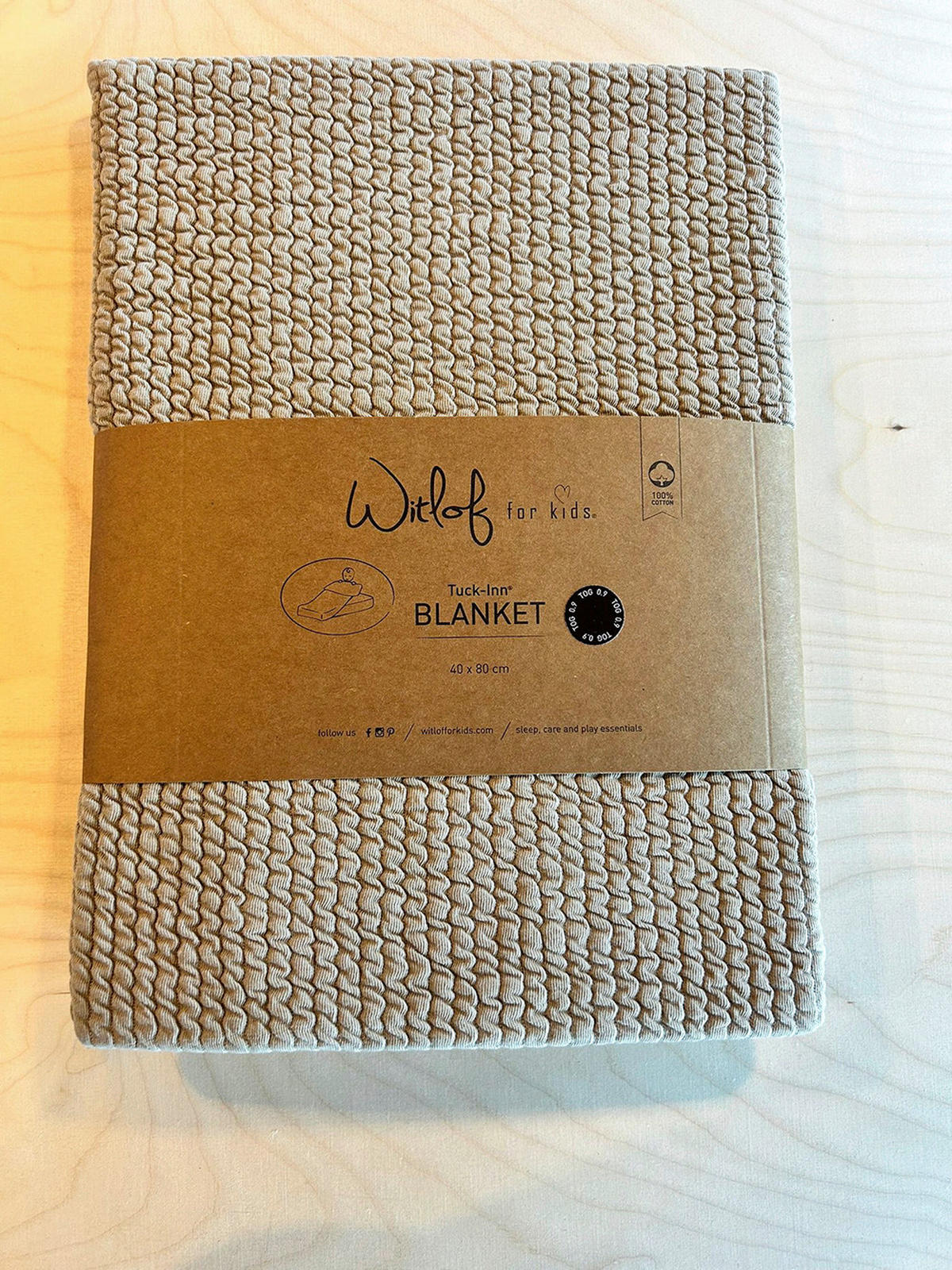 BABYDECKE 40/80 cm  - Basics (40/80cm) - Witlof for Kids