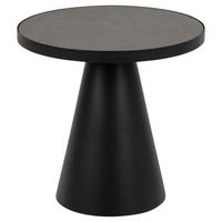 COUCHTISCH in Metall, Glas, Keramik  - Schwarz, KONVENTIONELL, Glas/Keramik (46/45cm) - MID.YOU