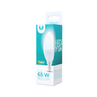LED SIJALICA - bela, Osnovno, plastika/keramika (3,7/10,6cm)