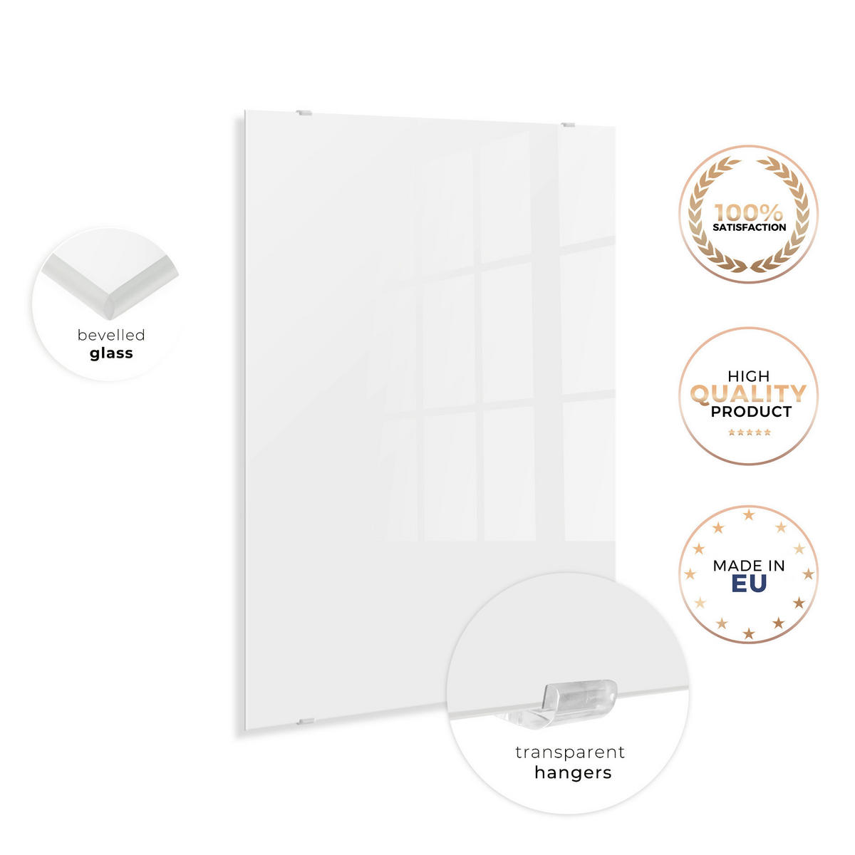 GLASBILD Frauen 120/80 cm  - Multicolor, Basics, Glas/Papier (120/80cm)