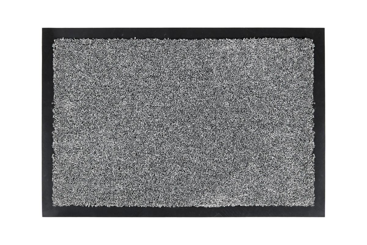FUßMATTE 60/80 cm Calcite  - Grau, KONVENTIONELL, Kunststoff/Textil (60/80cm)