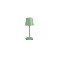 AKKU-TISCHLEUCHTE Diaz 8,5/21 cm  - Grün, Design, Metall (8,5/21cm)