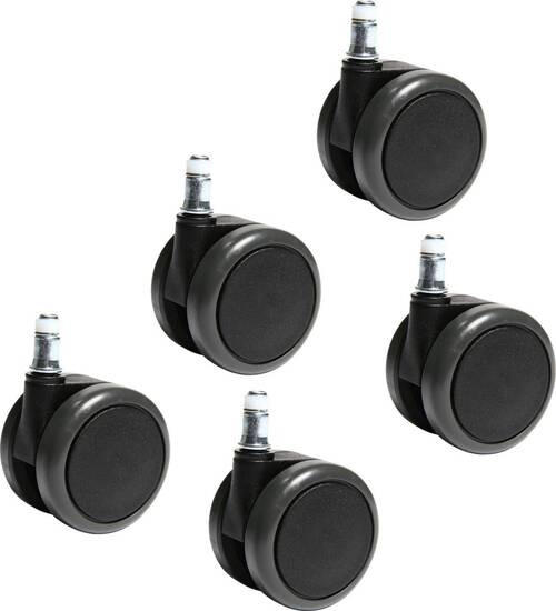 DREHSTUHLROLLE  in  - Schwarz, Basics, Kunststoff (4,5/9,5/6,5cm) - Topstar