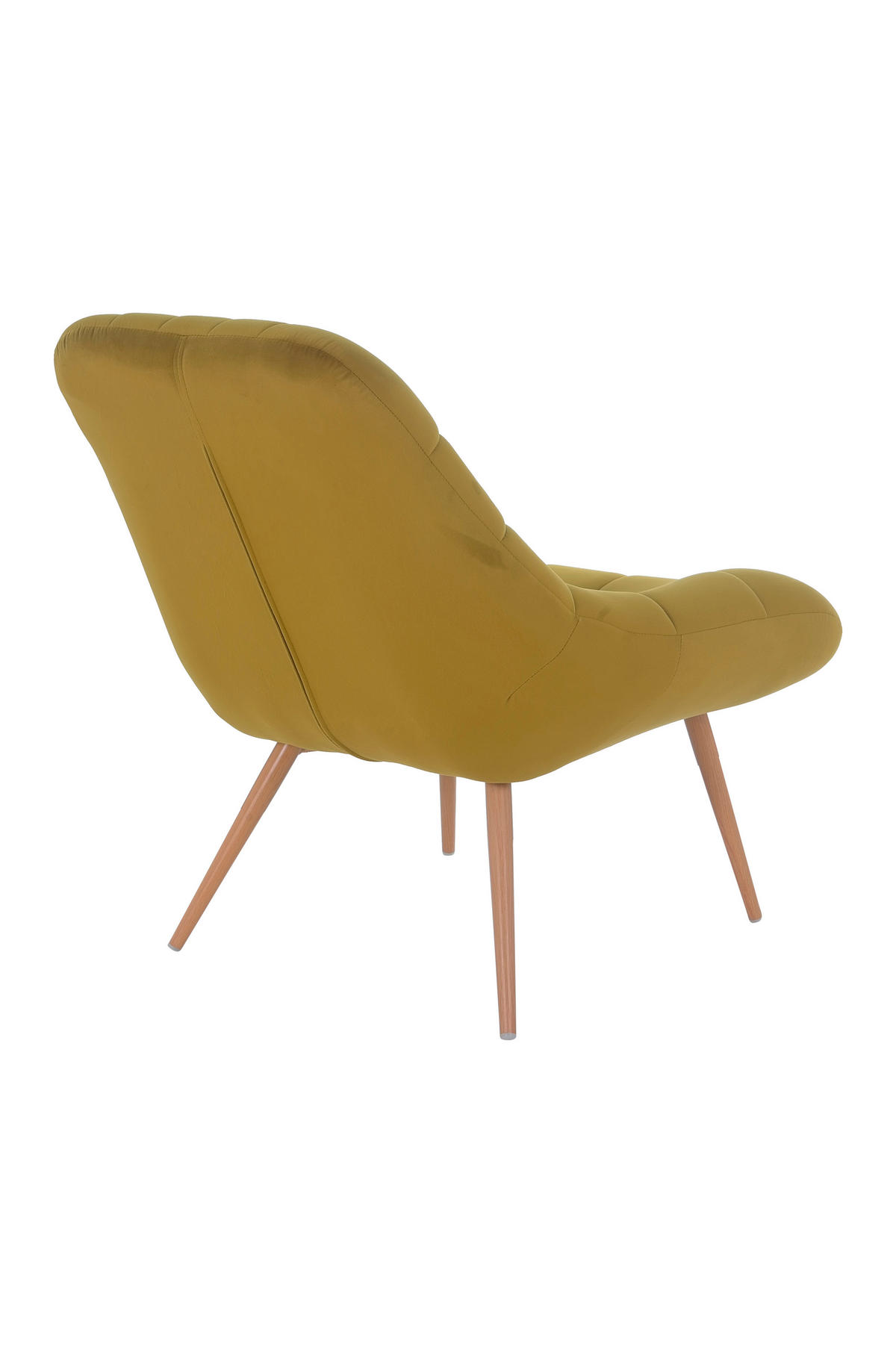 XXL-SESSEL - Gelb/Naturfarben, MODERN, Textil/Metall (76/85,6/85,6cm) - Livetastic