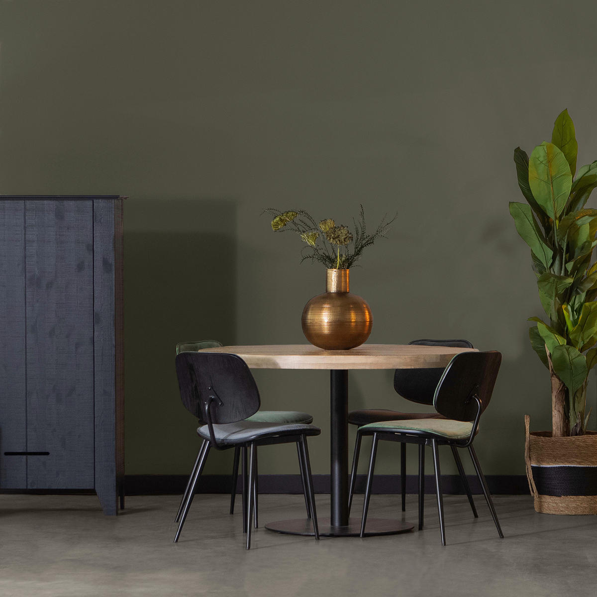 TISCHPLATTE Mangoholz Naturfarben  - Naturfarben, MODERN, Holz (120/120/5,5cm) - Livetastic