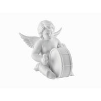 DEKOENGEL  - Weiß, KONVENTIONELL, Keramik (11cm)