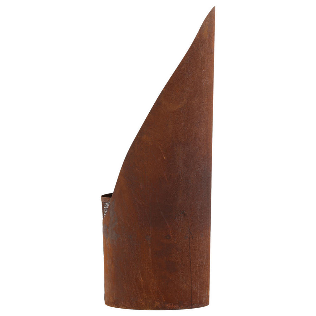 Thumbnail - Gardenson Feuerkorb, Dunkelorange, Metall, zylindrisch, 37x100x37 cm, hitzebeständig, Freizeit, Campingzubehör, Feuersch...