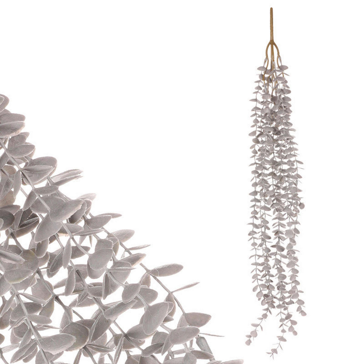 UMELÝ KVET 72 cm - sivá, Basics, plast (72cm)