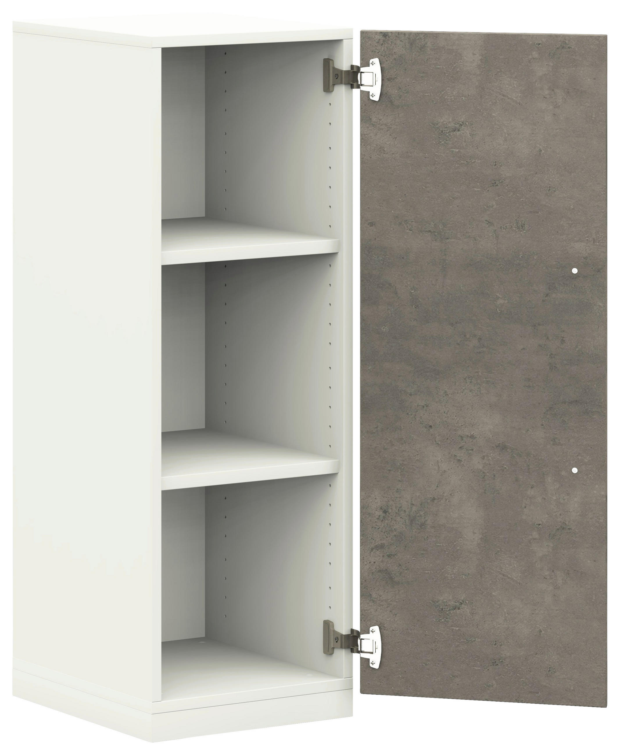 KOMMODE  in 40/112,5/41,9 cm  - Weiß, Design, Holzwerkstoff/Metall (40/112,5/41,9cm) - Moderano