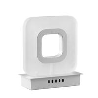 LED-TISCHLEUCHTE 4855 KEVIN 18/10/22 cm   - Weiß Hochglanz/Weiß, Design, Kunststoff/Metall (18/10/22cm)