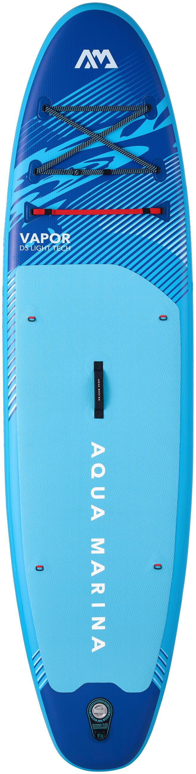 STAND-UP PADDLE BOARD BT-26 VAPOR  - Blau, KONVENTIONELL, Kunststoff (315/79/15cm)