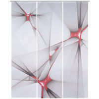 FLÄCHENVORHANG in Rot  - Rot, Design, Textil (60/255cm) - Novel