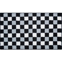 BADTEPPICH JOCYLIN Grau 60/90 cm  - Grau, Basics, Kunststoff/Textil (60/90cm) - Grund