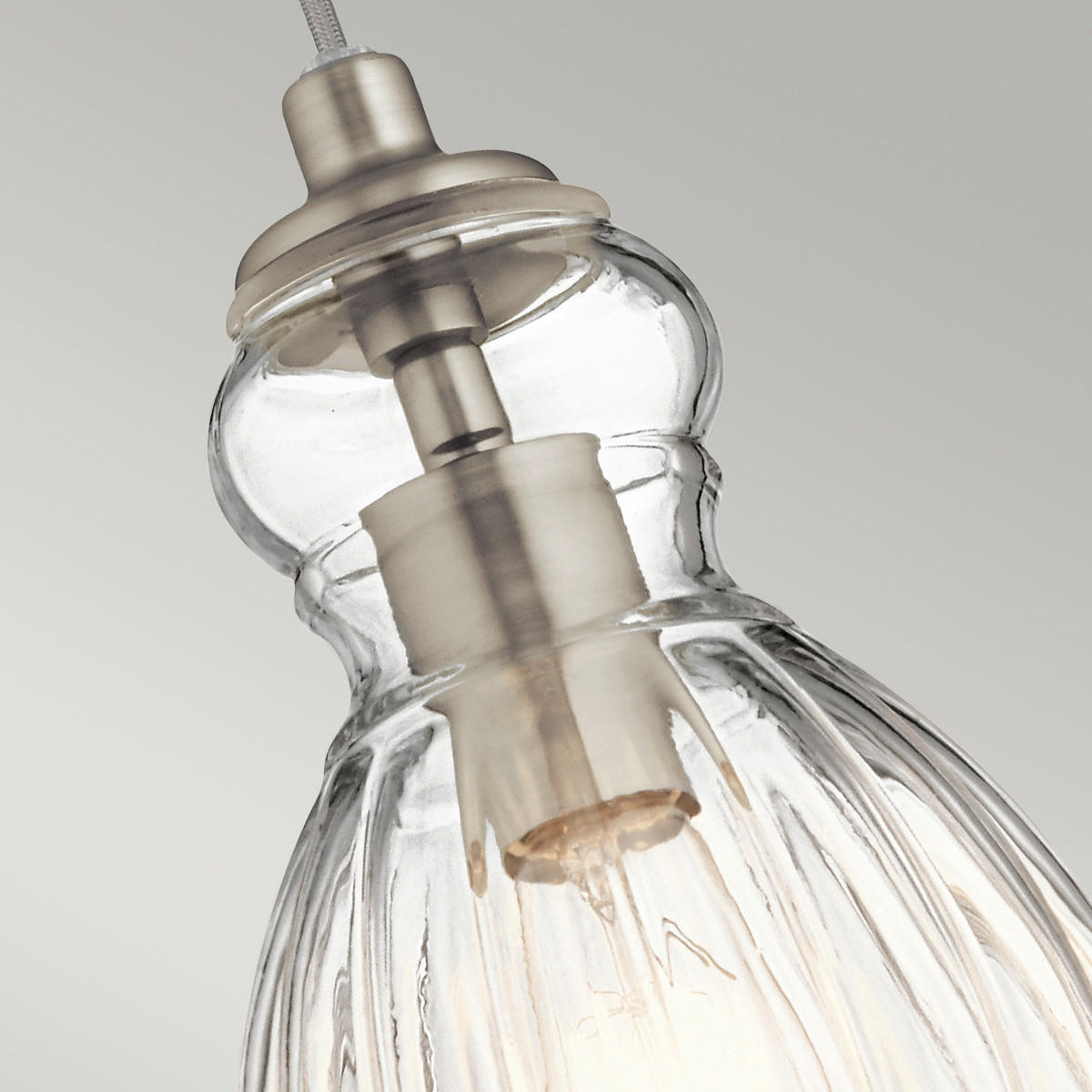 HÄNGLAMPA Elstead Riviera 15.2/37.9  cm  - Klassisk, metall/glas (15.2/37.9 cm) - Elstead Lighting