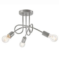 DECKENLEUCHTE  30/36 cm    - Hellgrau, Basics, Metall (30/36cm)