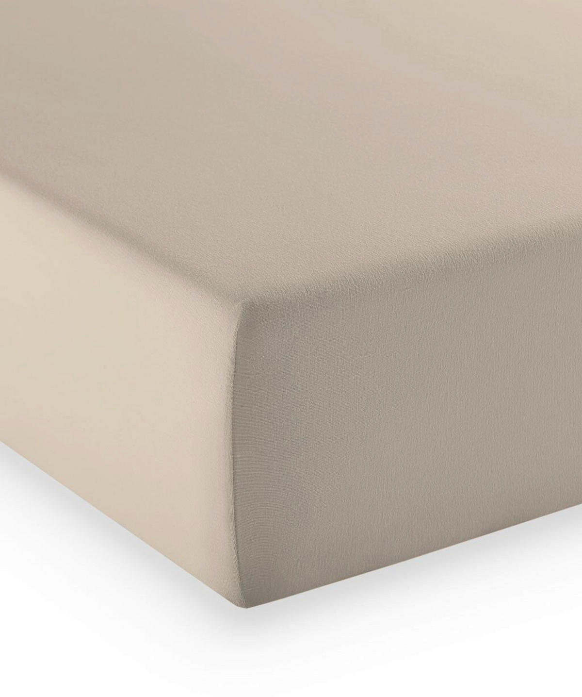 BOXSPRING-FIXLEINTUCH - Graubraun, Basics, Textil (90-100/200-210cm) - Fleuresse