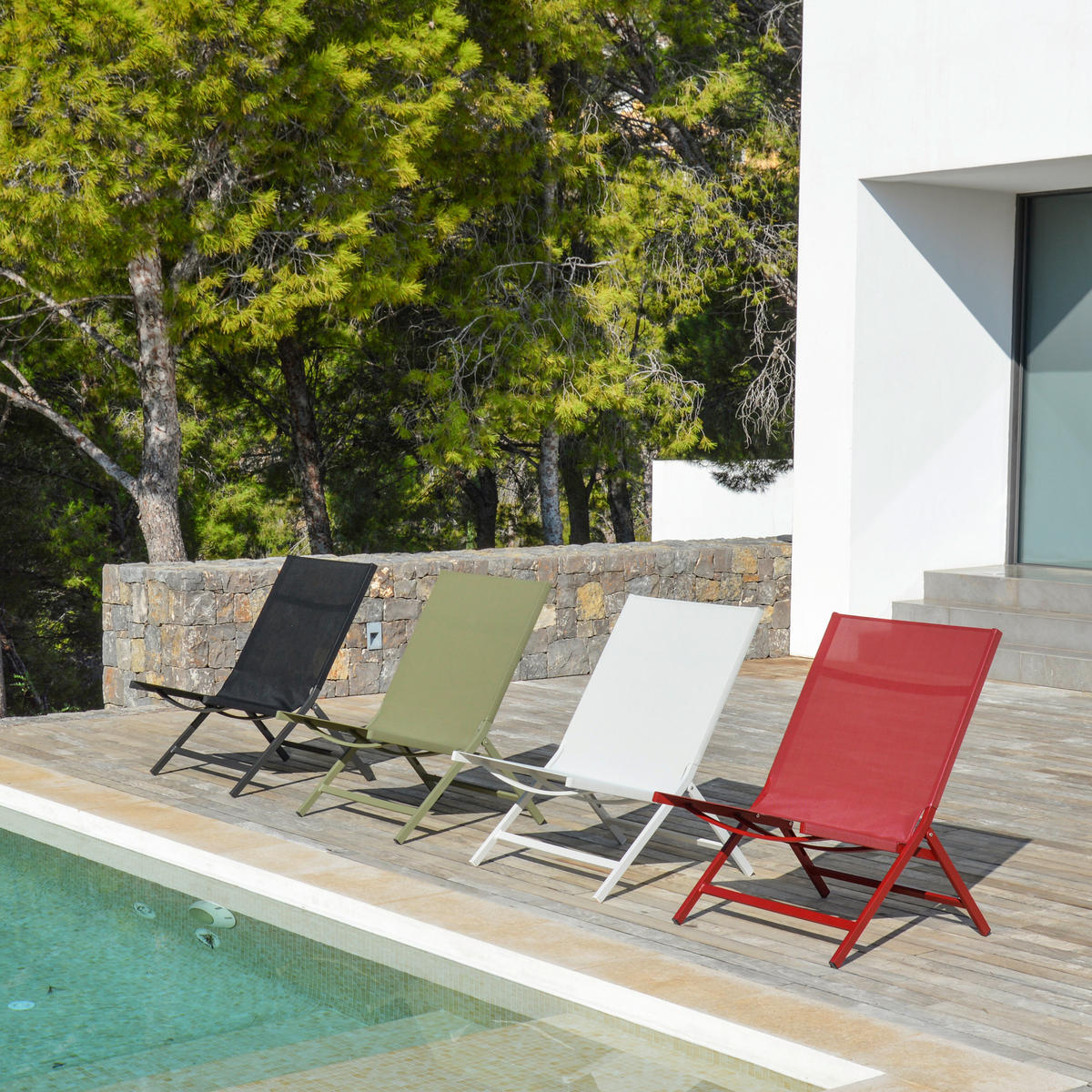 KLAPPSESSEL beschichtet Beige  - Beige, Design, Textil/Metall (80/70/88cm) - Ambia Garden