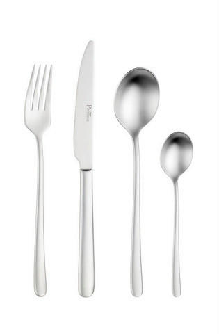Set De Tacâmuri 24 piese  SKY SATIN  - culoare inox, Basics, metal (25,5/7/5,3cm) - Pintinox