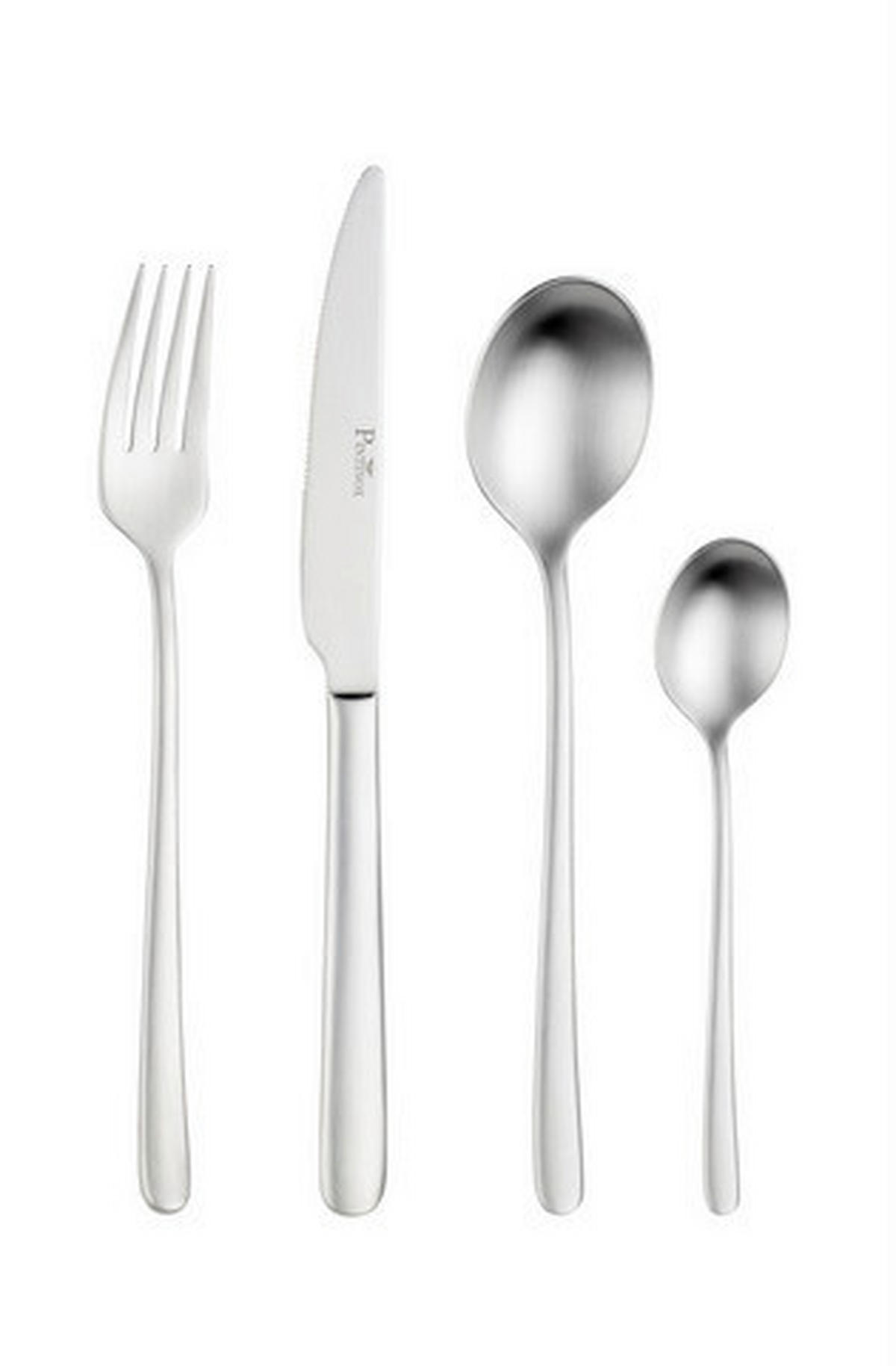 Set De Tacâmuri 24 piese  SKY SATIN  - culoare inox, Basics, metal (25,5/7/5,3cm) - Pintinox