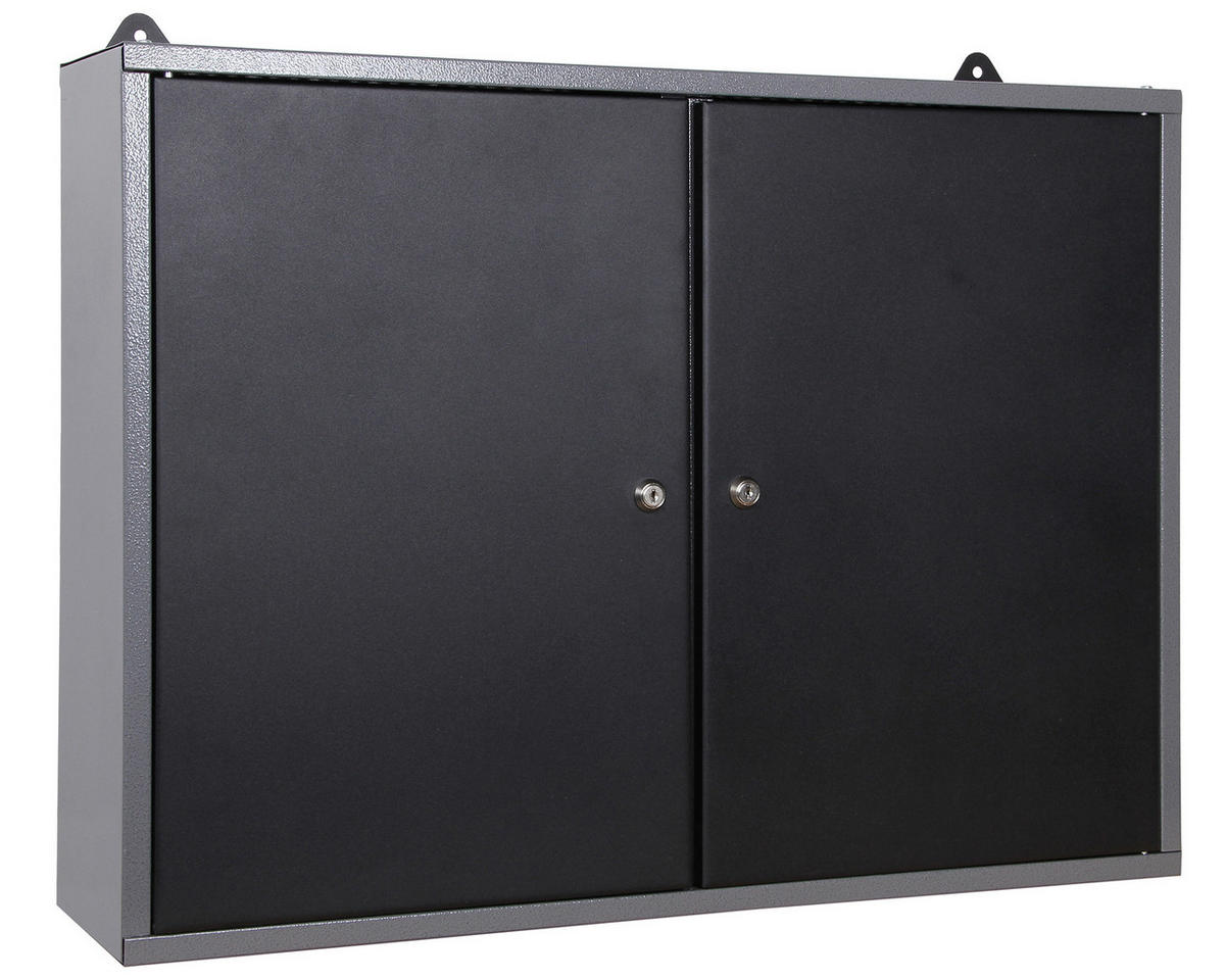 WERKBANKSET  - Anthrazit/Grau, Basics, Holz/Metall (160/205/60cm) - Ambia Garden