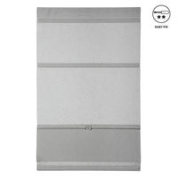 RIMSKI ZASTOR svijetlo siva 50/140 cm   - svijetlo siva, Basics, plastika (50/140cm) - Gardinia