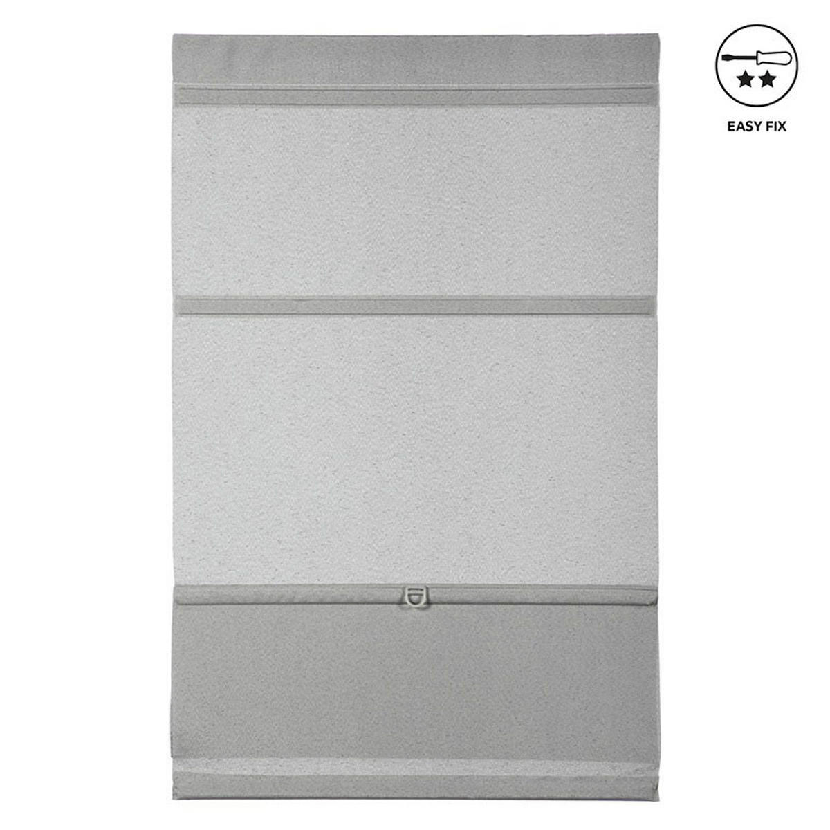 RIMSKI ZASTOR svijetlo siva 50/140 cm   - svijetlo siva, Basics, plastika (50/140cm) - Gardinia