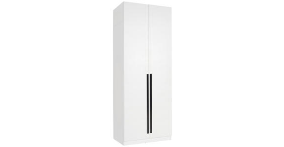 KLEIDERSCHRANKKORPUS 91,1/242,2/56,5 cm - Weiß, KONVENTIONELL, Holzwerkstoff (91,1/242,2/56,5cm) - Hom`in