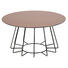 BEISTELLTISCH in Metall, Glas 80/40 cm - Schwarz/Bronzefarben, Trend, Glas/Metall (80/40cm) - Ambia Home BEISTELLTISCH in Metall, Glas 80/40 cm - Schwarz/Bronzefarben, Trend, Glas/Metall (80/40cm) - Ambia Home