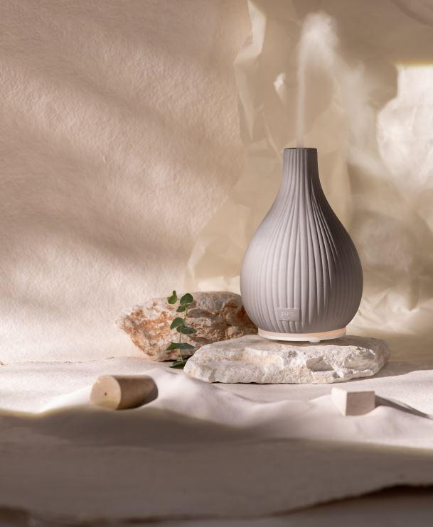 DIFFUSER  - Grau, Basics (17,5/17,5/23cm) - Ipuro