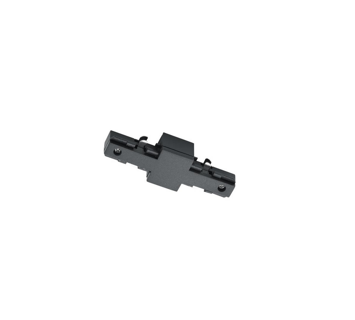 SCHIENENSYSTEM-VERBINDER DUOLINE TRACK-SYSTEM 9,6/2/3 cm   - Schwarz, Basics (9,6/2/3cm) - Trio Leuchten