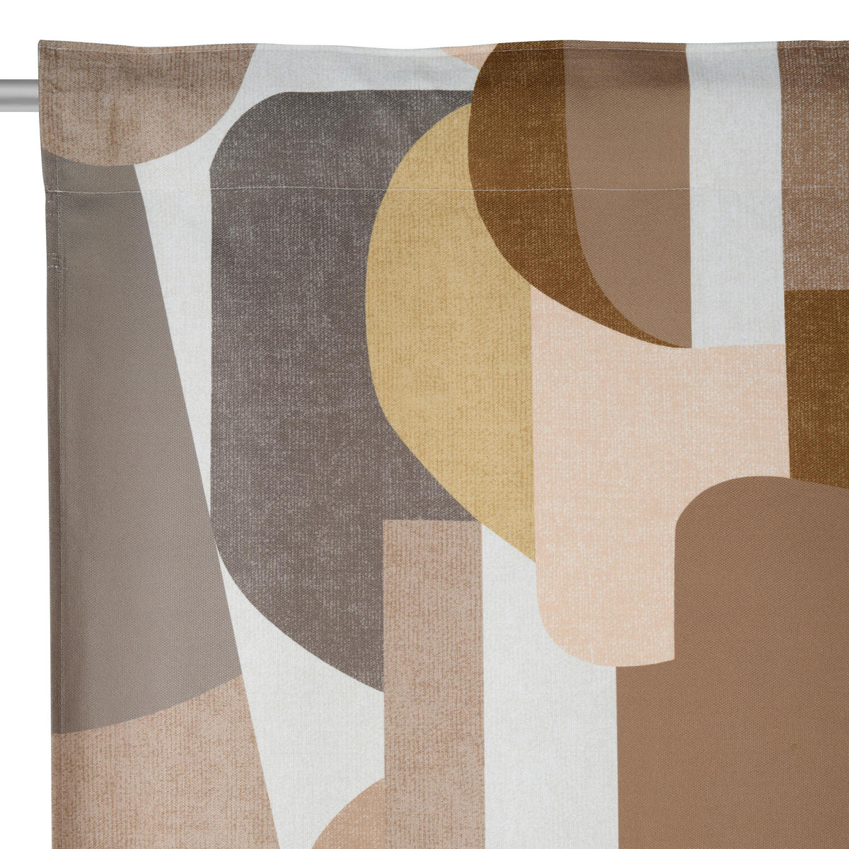 FERTIGVORHANG blickdicht  - Schlammfarben, Basics, Textil (140/245cm) - Esposa