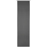 FLÄCHENVORHANG in Dunkelgrau blickdicht  - Dunkelgrau, Design, Textil (60/255cm) - Novel