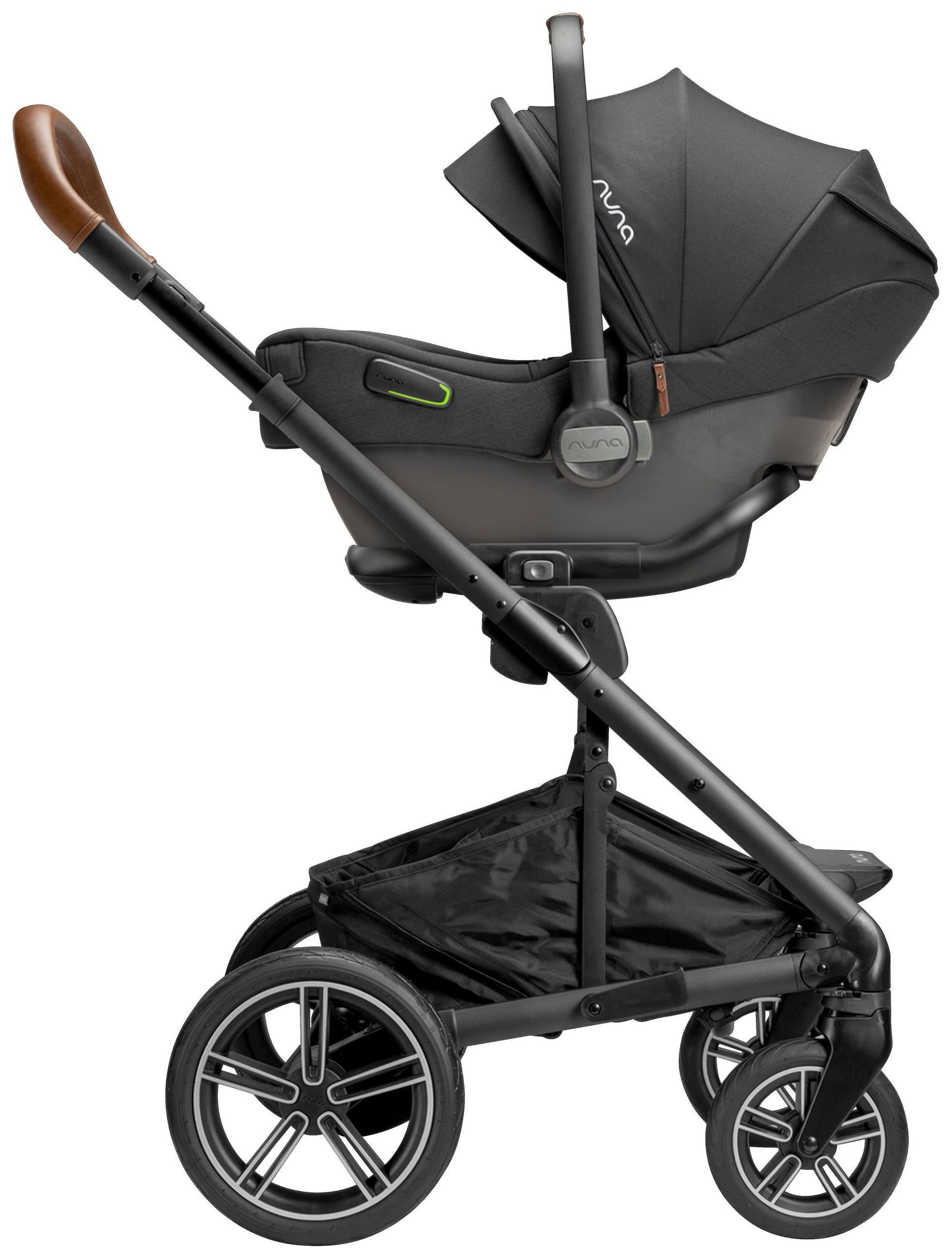BABYSCHALE Pipa Next Caviar Caviar   - Schwarz/Grau, Basics, Kunststoff/Textil (45/35/60cm) - Nuna