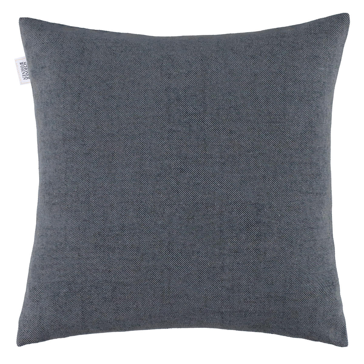 DEKORATIVNA JASTUČNICA 45/45 cm  - siva/bela, Osnovno, tekstil (45/45cm) - Schöner Wohnen
